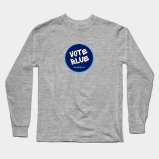 Vote Blue Long Sleeve T-Shirt